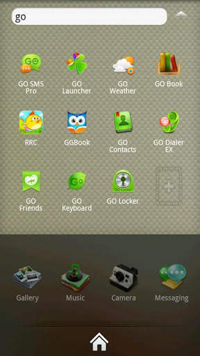 Fade Time Go Launcher EX Theme screenshot 3
