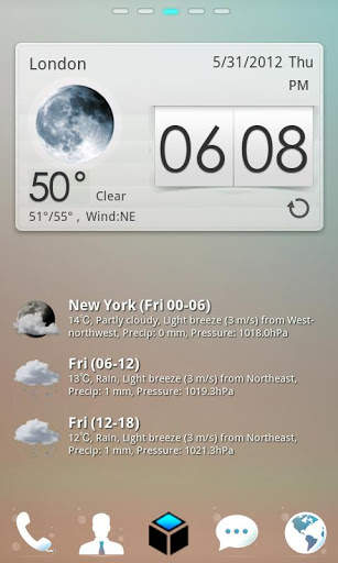 New Black GO Launcher EX Theme screenshot 2