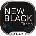 New Black GO Launcher EX Theme icon