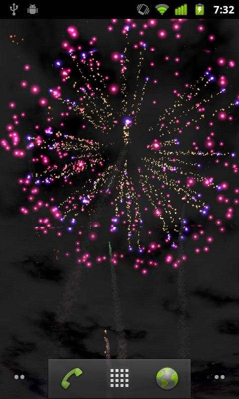 3D Skyrocket Live Wallpaper screenshot 3