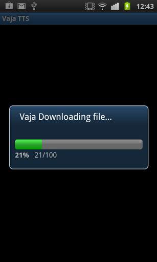 VAJA Text-to-Speech Engine स्क्रीनशॉट 5