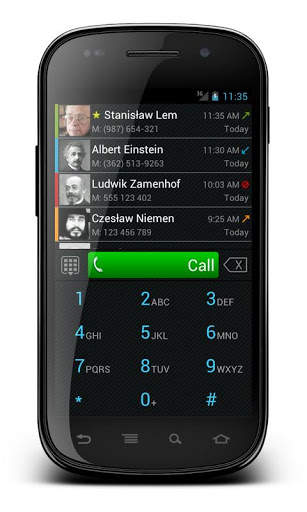 myDialer screenshot 1