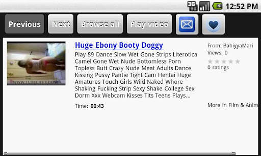 Sexy Ebony Girls Videos screenshot 4