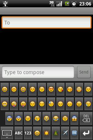 Emoji Keyboard screenshot 1