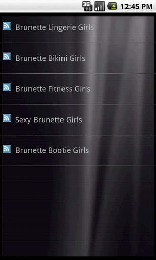 Sexy Brunette Girls Videos screenshot 2