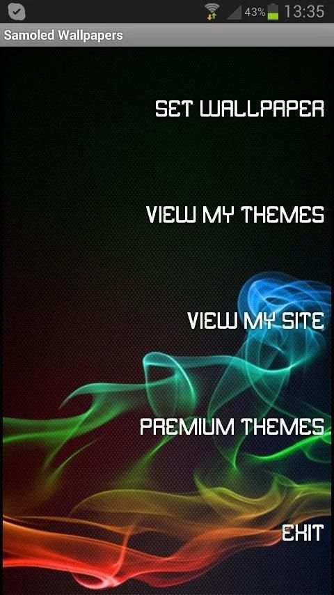 ADW Theme Samoled screenshot 4