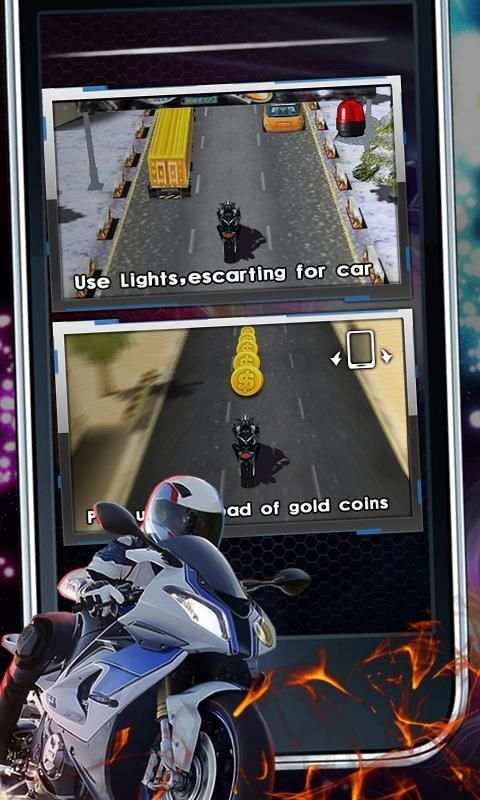 Fast Moto Racing 3D screenshot 4