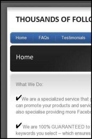 Instagram &amp; Twitter followers screenshot 1
