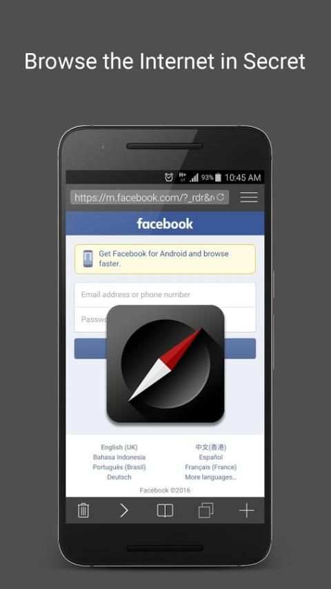 Private Browser Fast & Secret स्क्रीनशॉट 5
