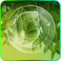 Galaxy S4Leaf Live Wallpaper أيقونة