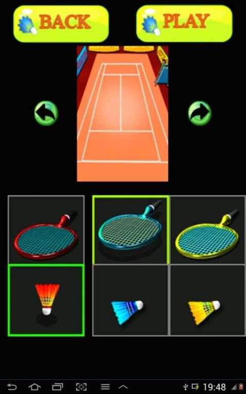 Badminton 3D Game 3 تصوير الشاشة