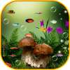 Mushroom Aquarium 3D Live Wall