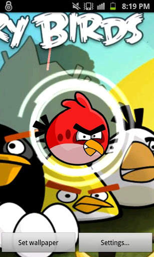Angry Birds fans wallpaper screenshot 1