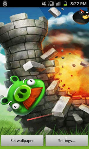 Angry Birds fans wallpaper screenshot 2
