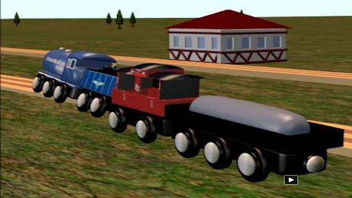 Toy Train Movie Maker 3 تصوير الشاشة