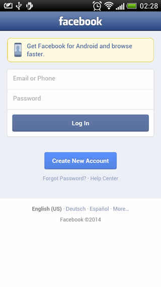 Fast Facebook Free screenshot 3