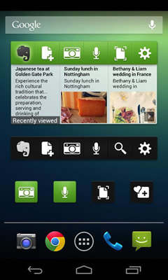 Evernote 4 تصوير الشاشة