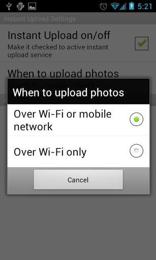 Instant Upload for Facebook screenshot 3
