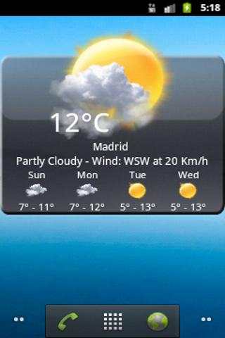 Weather Widget screenshot 1