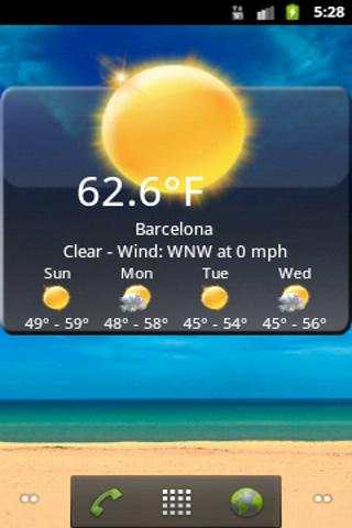 Weather Widget screenshot 2