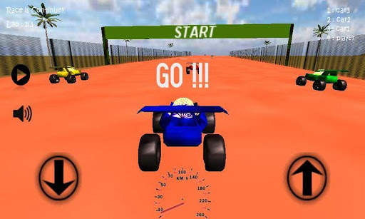 Mini Car Racing 3D स्क्रीनशॉट 1