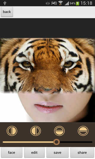Funny Face - face, eyes, morph screenshot 1
