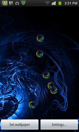 Bounce Ball Livewallpaper Game 4 تصوير الشاشة