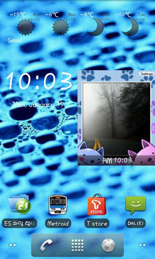 Photo slide show widget screenshot 1