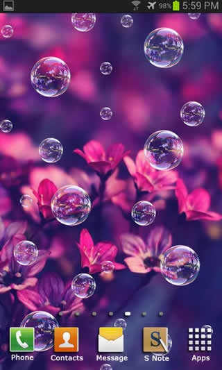 Galaxy S4/S5 Live Wallpaper screenshot 1