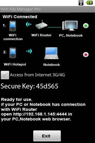 WiFi File Manager Transfer screenshot 3
