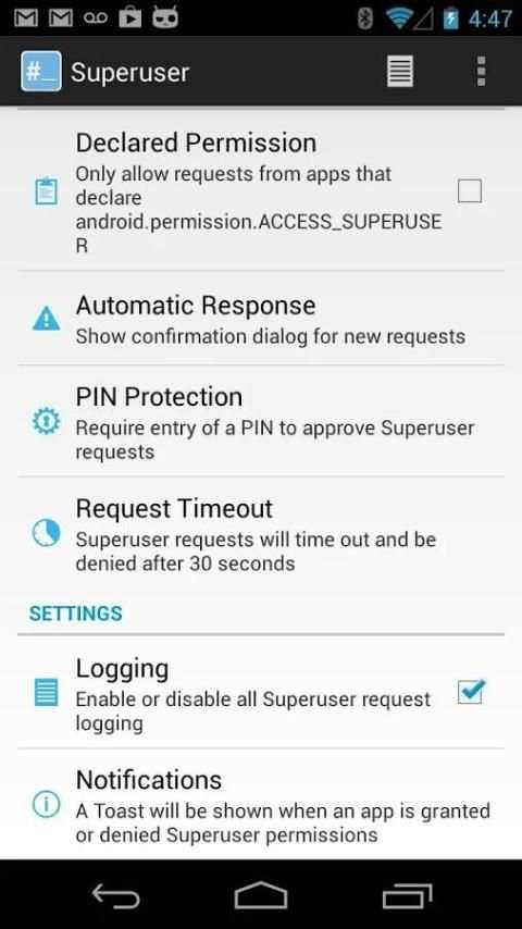 Superuser screenshot 2