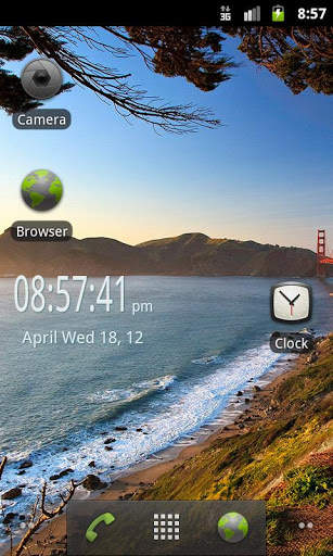 Digital Clock Widget screenshot 2