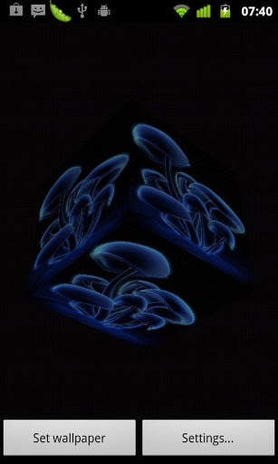 3D Mushrooms LWP screenshot 4