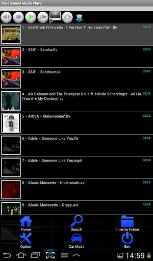 Background Media Player screenshot 4
