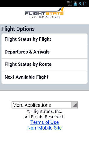 FlightStats Mobile Launcher screenshot 2