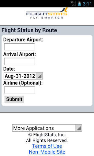 FlightStats Mobile Launcher screenshot 5