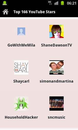 Top 166 YouTube Stars screenshot 3