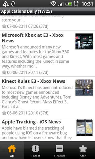 Applications Daily (2.0+) screenshot 4