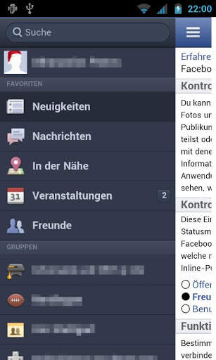 fb WebView screenshot 2