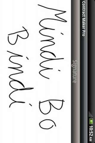 Photogr. Contract Maker Lite скриншот 4