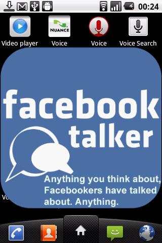 Facebook Talker screenshot 1
