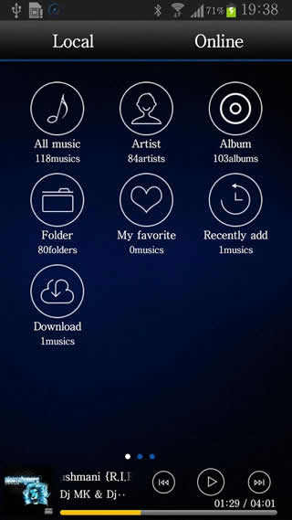 Music & MP3 Player screenshot 1