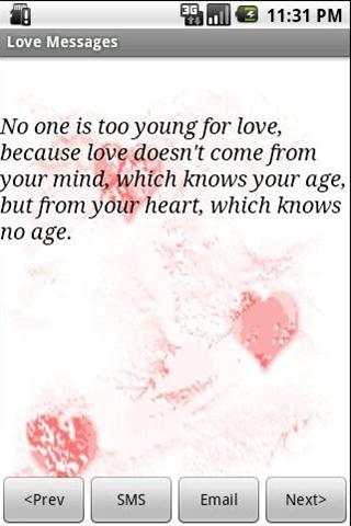 Love Messages (lite) 2 تصوير الشاشة