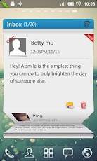 GO Message Widget screenshot 2