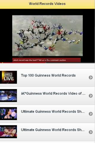 World Records Videos screenshot 2