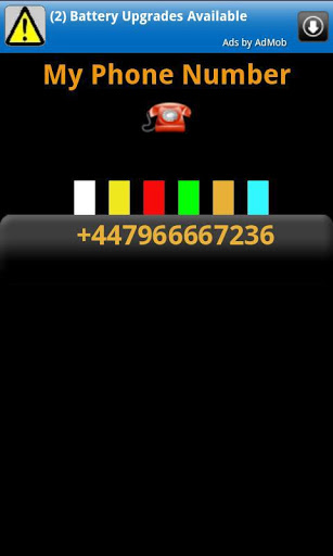 My Mobile Number Reminder 2 تصوير الشاشة