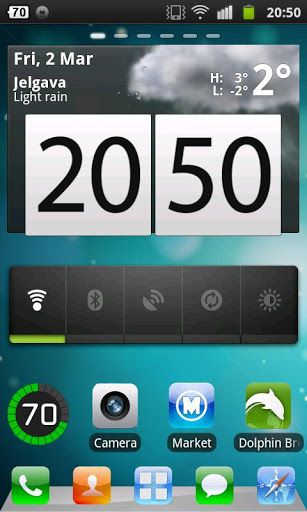 iPhone theme Go Launcher Ex 1 تصوير الشاشة