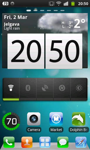 iPhone theme Go Launcher Ex screenshot 1