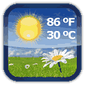 Android Weather &amp; Clock Widget icon