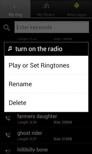Message Free Ringtones screenshot 2